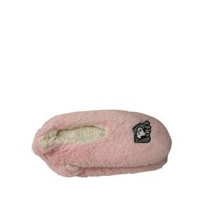 Peanuts Snoopy Slipper Socks OS Pink Gray new